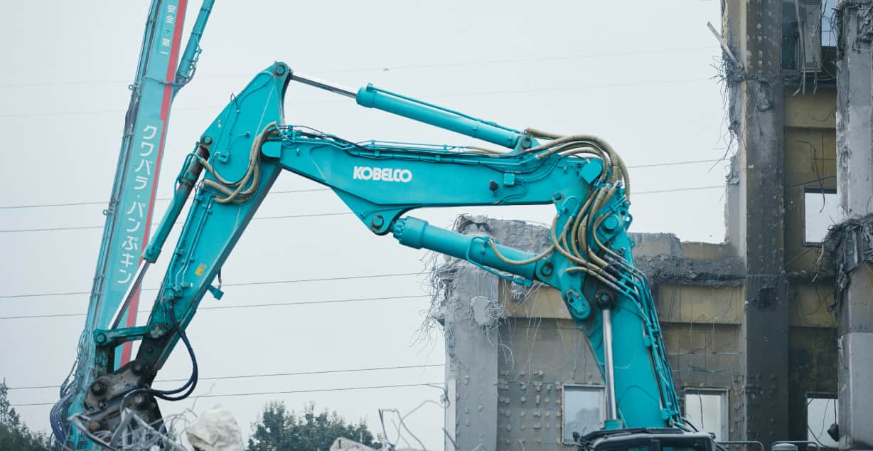 あらゆる解体工事に対応